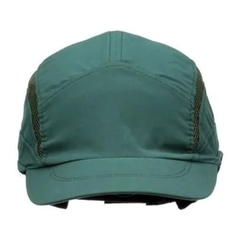3M Green Short Peak ABS Bump Cap with Integral Sweatband and Ventilation, Head Size 52-65 cm 7100217857