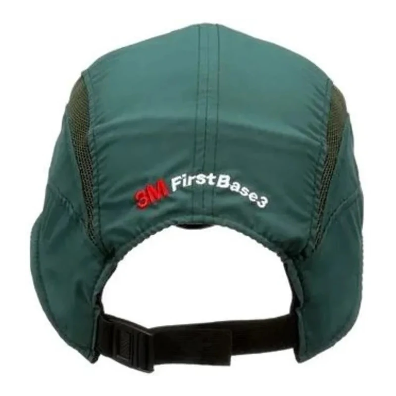 3M Green Short Peak ABS Bump Cap with Integral Sweatband and Ventilation, Head Size 52-65 cm 7100217857
