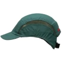 3M Green Short Peak ABS Bump Cap with Integral Sweatband and Ventilation, Head Size 52-65 cm 7100217857