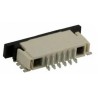 TE Connectivity FPC 1 mm Pitch 6 Way Right Angle Female FPC Connector Solder 84952-6