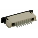 TE Connectivity FPC 1 mm Pitch 8 Way Right Angle Female FPC Connector, Solder 84953-8
