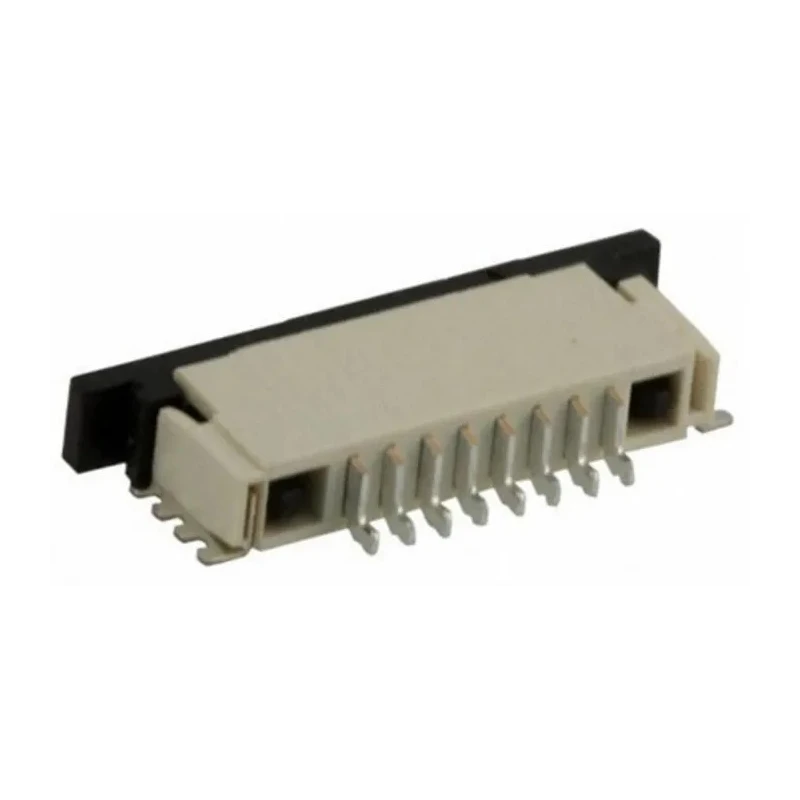 TE Connectivity FPC 1 mm Pitch 8 Way Right Angle Female FPC Connector, Solder 84953-8