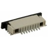TE Connectivity FPC 1 mm Pitch 8 Way Right Angle Female FPC Connector, Solder 84953-8