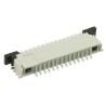 TE Connectivity FPC 1 mm Pitch 14 Way Right Angle Female FPC Connector, Solder 1-84953-4
