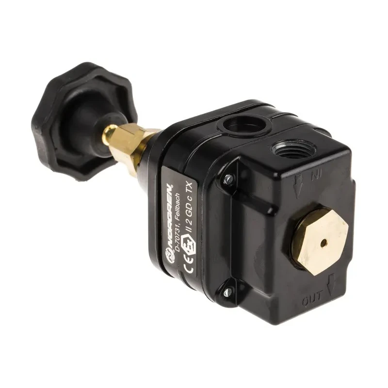 Norgren Pneumatic Regulator G1/4, 8 Bar Maximum Input Pressure, 240 L/min Flow Rate 11-818-999