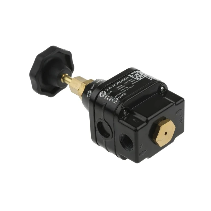 Norgren Pneumatic Regulator G1/4 Thread 0.07 bar Minimum Operating Pressure 240 L/min Flow Rate 11-818-100