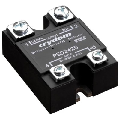 Crydom Solid State Relay Panel Mount 50A Load 280 Vrms Load 32V Control PSD2450