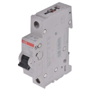 ABB Miniature Circuit Breaker System Pro M Compact 1-Pole 1A Type C 253V AC 72V DC 10kA Breaking 2CDS271001R0014 S201M-C1