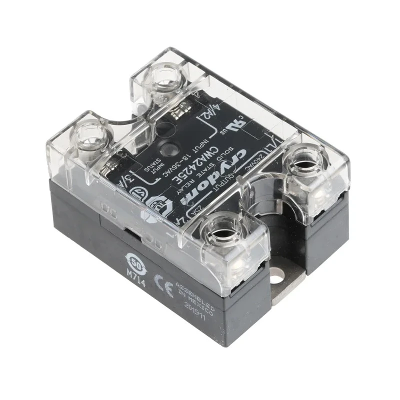 Crydom Solid State Relay CW24 Series Panel Mount 25 A Load 280 Vrms Load 36Vrms Control CW24