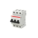 ABB System Pro M Compact Miniature Circuit Breaker, 3-Pole, 6A, Type C, 440V AC, 125V DC, 10 kA 2CDS273001R0064 S203M-C6