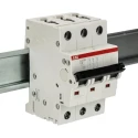 ABB System Pro M Compact S200M Miniature Circuit Breaker, 3-Pole, 4A, Type C, 440V AC, 10 kA 2CDS273001R0044 S203M-C4