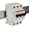 ABB System Pro M Compact S200M Miniature Circuit Breaker, 3-Pole, 4A, Type C, 440V AC, 10 kA 2CDS273001R0044 S203M-C4