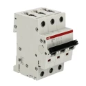 ABB System Pro M Compact S200M Miniature Circuit Breaker, 3-Pole, 4A, Type C, 440V AC, 10 kA 2CDS273001R0044 S203M-C4