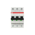 ABB System Pro M Compact S200M Miniature Circuit Breaker, 3-Pole, 20A, Type C, 440V AC, 12V DC, 10 2CDS273001R0204 S203M-C20