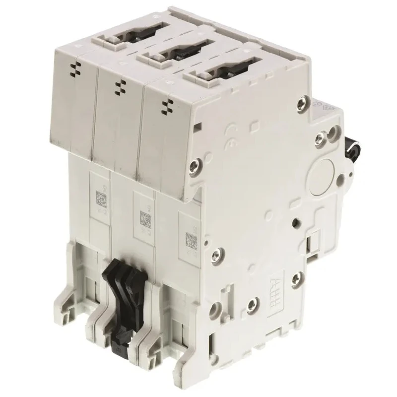 ABB System Pro M Compact S200M Miniature Circuit Breaker, 3-Pole, 63A, Type C, 440V AC, 125V DC 2CDS273001R0634 S203M-C63