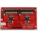 Infineon Evaluation Board for ISO1H812G with Active Current Limitation, Over Temperature Protection EVALISO1H812G