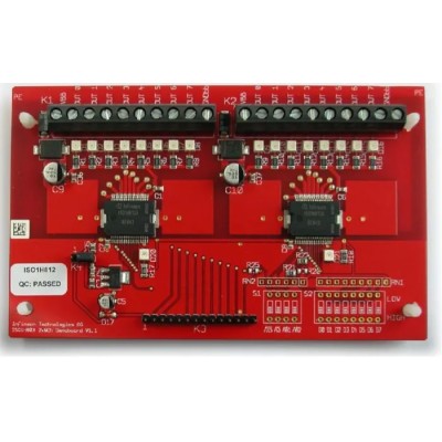 Infineon Evaluation Board for ISO1H812G with Active Current Limitation, Over Temperature Protection EVALISO1H812G