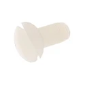 RS PRO Slot Countersunk Nylon Machine Screw 12 mm M5 232-6962