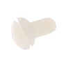RS PRO Slot Countersunk Nylon Machine Screw 12 mm M5 232-6962