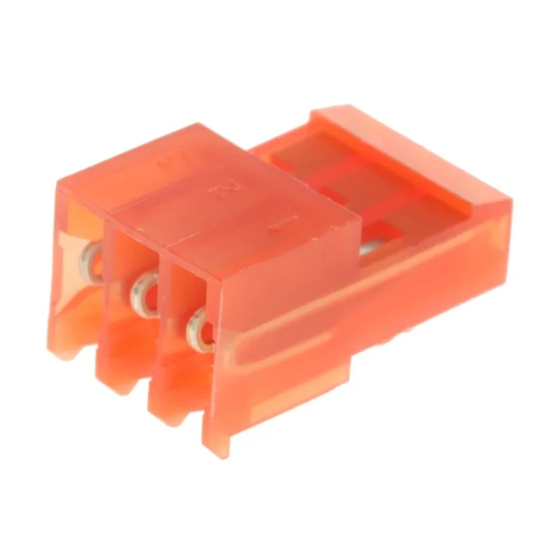 TE Connectivity 3-Way Shrouded Female IDC Connector for Cable, 1 Row, 5A, 250V AC, 2.54mm Pitch, MTA-156 Series 3-640440-3