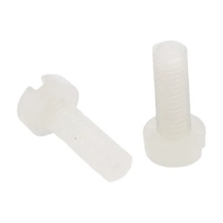 RS PRO Slot Cheese Nylon Machine Screw 12 mm M4 232-6940