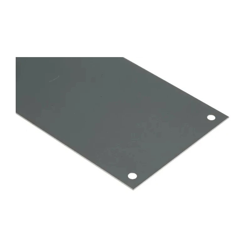 RS PRO Aluminium Screw Push Plate 300 mm x 75 mm, 1 mm Thickness 534-8975