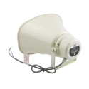 RS PRO 30W Beige Horn Speaker with IP66 Protection, 250 Hz to 16 kHz Frequency Range 535-0243