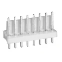 TE Connectivity MTA-100 Series Straight Through Hole Pin Header 8 Contacts 2.54 mm Pitch 1 Row Unshrouded 640454-8