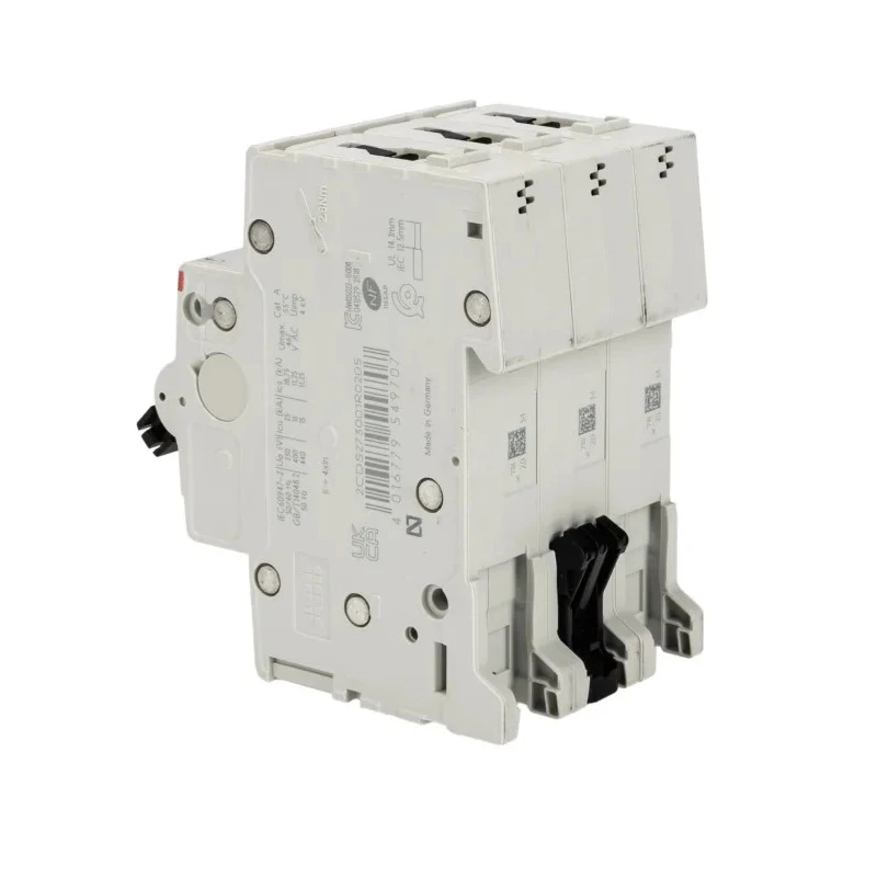 ABB System Pro M Compact S200M Miniature Circuit Breaker 3-Pole 20A Type B 440V AC 12V DC 10kA 2CDS273001R0205 S203M-B20