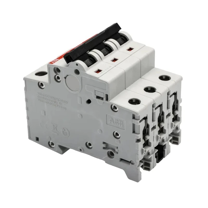 ABB System Pro M Compact S200M Miniature Circuit Breaker 3-Pole 63A Type B 440V AC 12V DC 10kA 2CDS273001R0635 S203M-B63