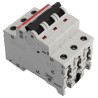 ABB System Pro M Compact Miniature Circuit Breaker 3-Pole 25A Type B 440V AC 12V DC 10 kA Breaking 2CDS273001R0255 S203M-B25