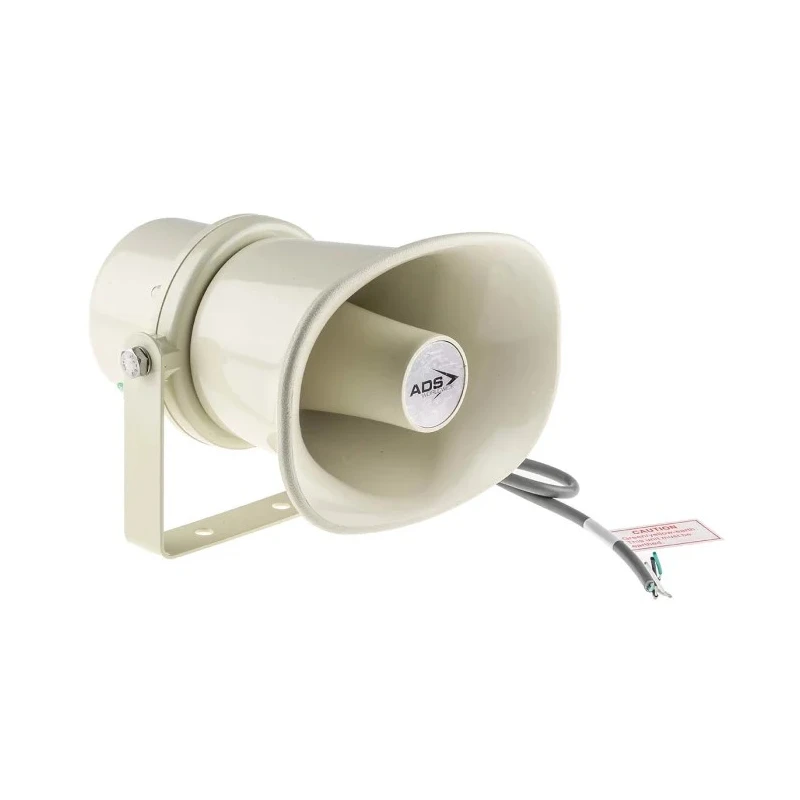 RS PRO 10W Beige Horn Speaker 315 Hz to 12.5 kHz Frequency Response IP66 10 Watt ABS Housing 535-0322