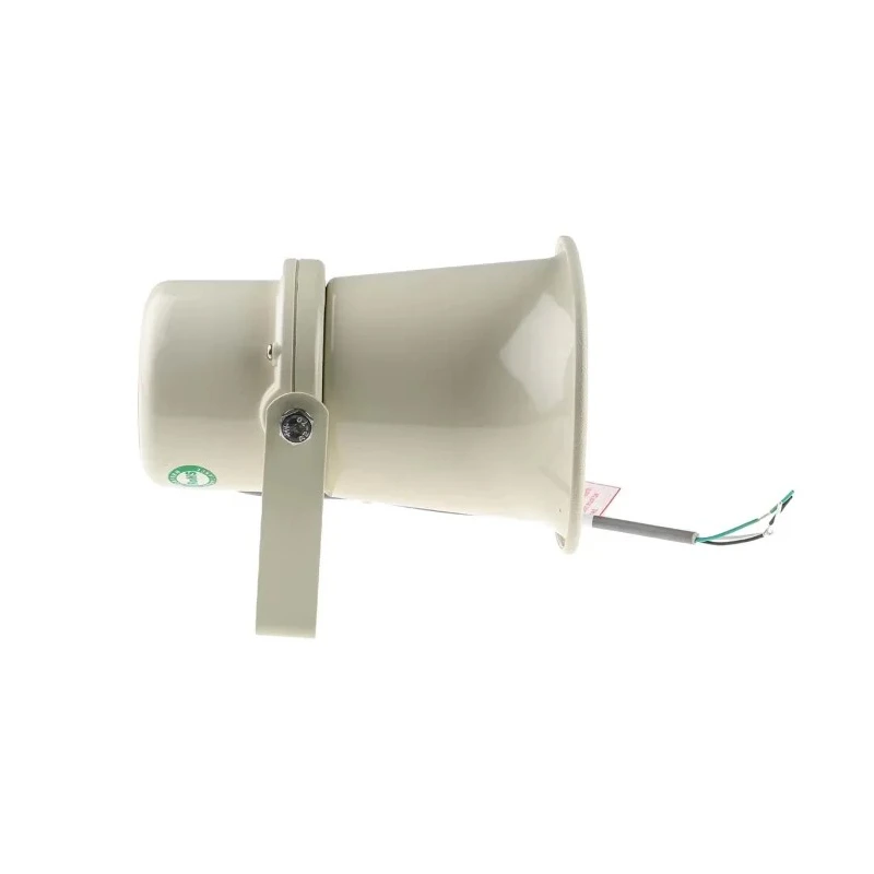 RS PRO 10W Beige Horn Speaker 315 Hz to 12.5 kHz Frequency Response IP66 10 Watt ABS Housing 535-0322