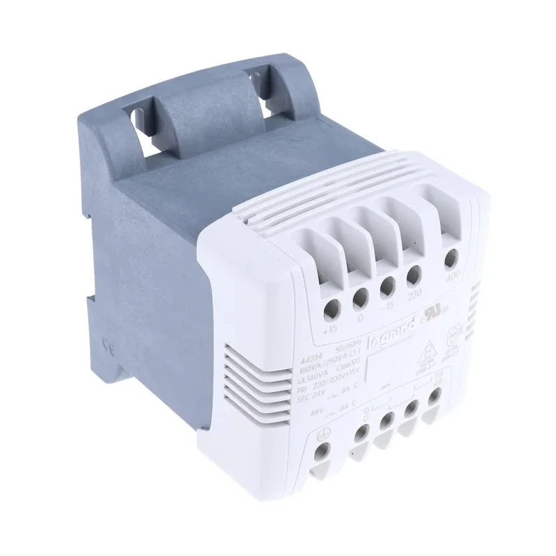 Legrand 160 VA DIN Rail Transformer, 230 to 400 V Primary, 24 V ac and 48 V ac Secondary, Screw Mount, 50–60 Hz 0 442 34