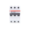 ABB System Pro M Compact S200M Miniature Circuit Breaker, 3-Pole, 32A, Type B, 440V AC, 12V DC, 10 2CDS273001R0325 S203M-B32