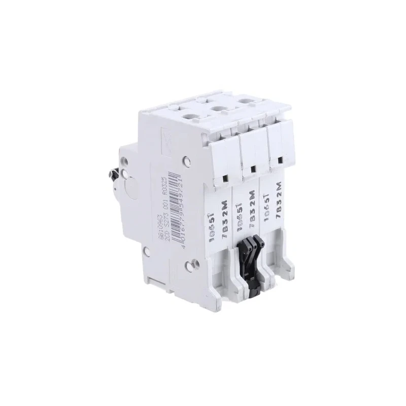 ABB System Pro M Compact S200M Miniature Circuit Breaker, 3-Pole, 32A, Type B, 440V AC, 12V DC, 10 2CDS273001R0325 S203M-B32