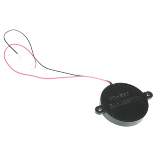 RS PRO 92 dB Panel Mount Continuous External 5.2 mm Piezo Buzzer Component 40 mm 30V ac Max 535-8073