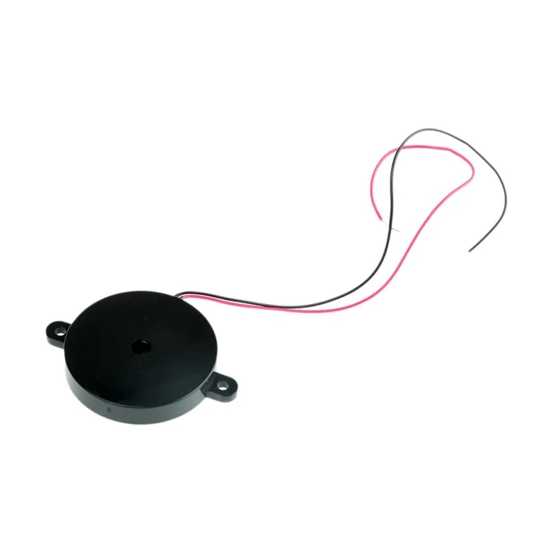 RS PRO 92 dB Panel Mount Continuous External 5.2 mm Piezo Buzzer Component 40 mm 30V ac Max 535-8073