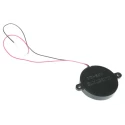 RS PRO 92 dB Panel Mount Continuous External 5.2 mm Height Piezo Buzzer Component 40 mm Length 30V ac Maximum 5358073P