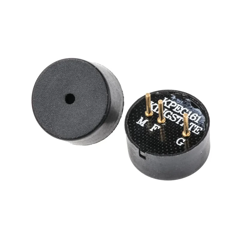 RS PRO 70 dB Through Hole Continuous Internal 7 mm Piezo Buzzer Component 3 V dc Min 16V dc Max 535-8146