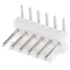 TE Connectivity MTA-100 Series Right Angle Through Hole Pin Header 6 Contacts 2.54 mm Pitch 1 Row Unshrouded 640457-6