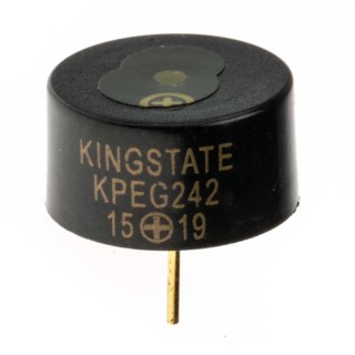 NEUTRAL 70 dB Through Hole Continuous Internal 7.6 mm Piezo Buzzer Component 3 V dc Min 20V dc Max 535-8253