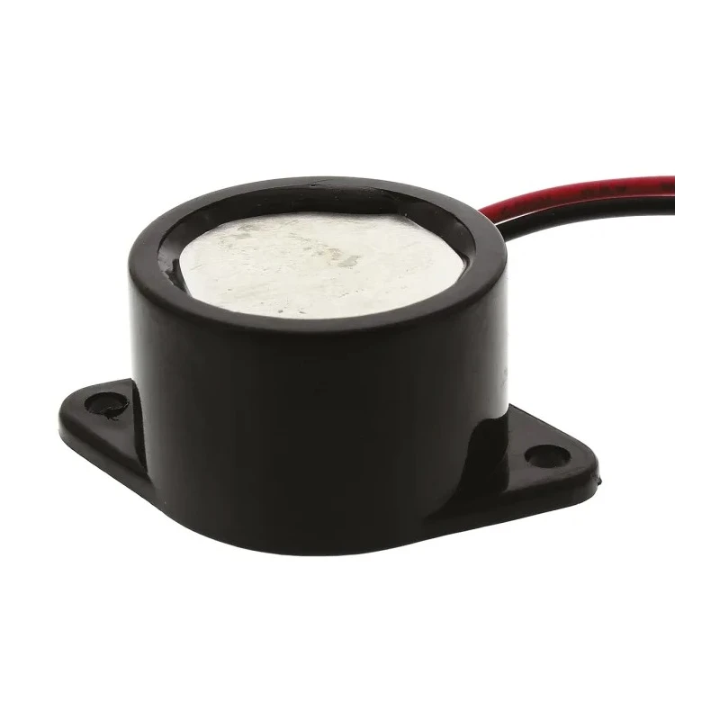 RS PRO 85 dB Panel Mount Continuous Internal 16 mm Piezo Buzzer Component 39 mm Wire Termination 6 V dc Min 14 V dc 535-8297