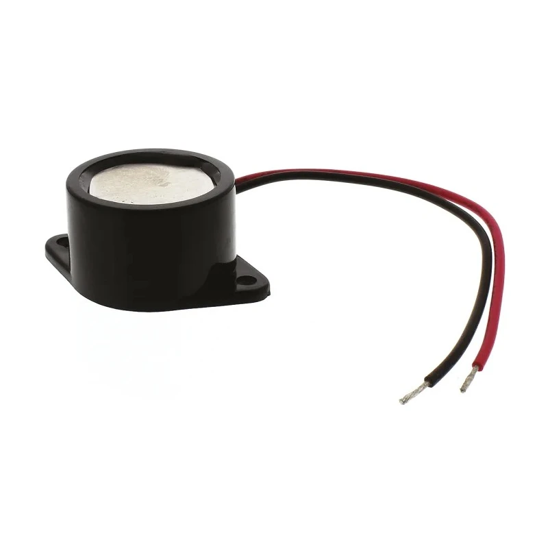 RS PRO 85 dB Panel Mount Continuous Internal 16 mm Piezo Buzzer Component 39 mm Wire Termination 6 V dc Min 14 V dc 535-8297