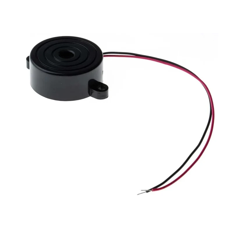 RS PRO Piezo Buzzer Component Panel Mount Continuous Tone 85 dB Sound Level 3 V dc Min 12 V dc Max 32 mm Diameter 5358275P