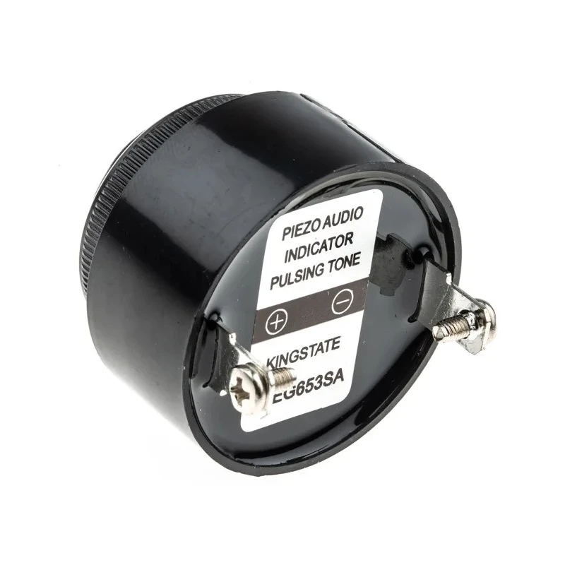 NEUTRAL 80 dB Panel Mount Slow Pulse Internal Piezo Buzzer Component 6 V dc Min 28 V dc Max 42.5 mm Diameter 33 mm 535-8499