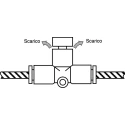 SMC Quick Exhaust Valve 6 mm Threaded Connections, Operating Pressure 0-1 bar KEA06