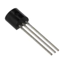 Texas Instruments LM19 Series Voltage Output Temperature Sensor, Through Hole Mount, Analogue, ±3.8°C, 3-Pin TO-92 LM19