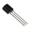Texas Instruments LM19 Series Voltage Output Temperature Sensor, Through Hole Mount, Analogue, ±3.8°C, 3-Pin TO-92 LM19