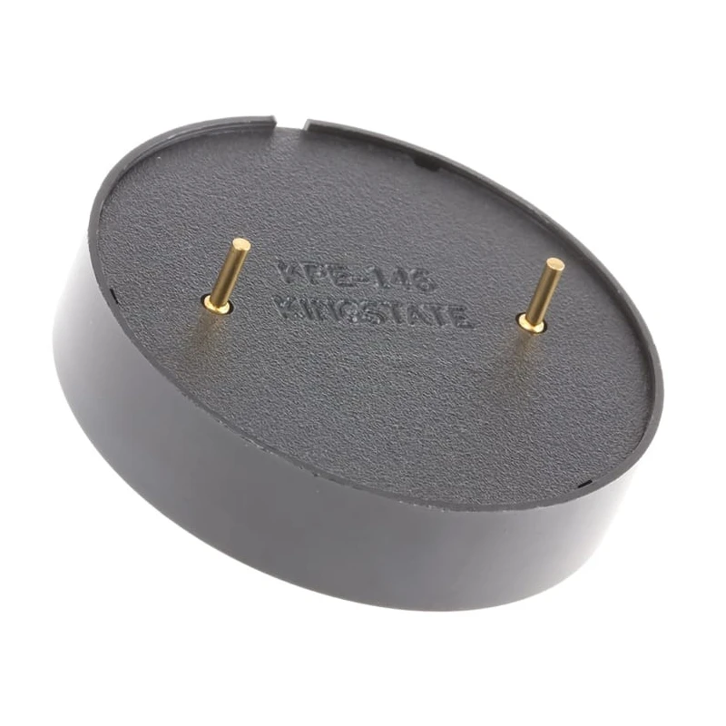 Kingstate 85 dB Through Hole Continuous External 10 mm Piezo Buzzer Component 30 V AC Min 50 V AC Max KPEG146